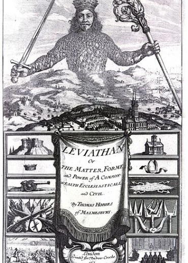 《利維坦》1651 年版本插畫