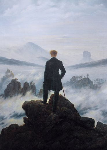 〈霧海上的旅人〉The wanderer above the sea of fog