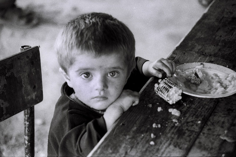 亞塞拜然難民幼童 1996