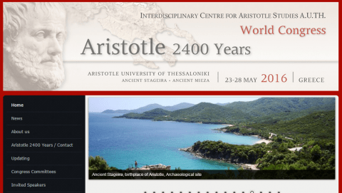 Aristotle World Congress 2016官網