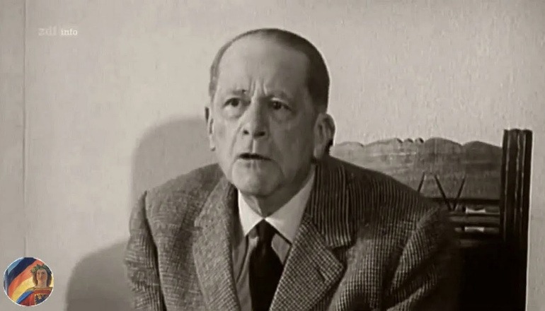 Filmaufnahmen Carl Schmitt - Interview 1970 (Ausschnitte)